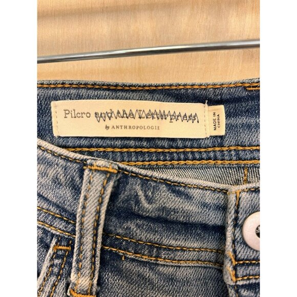 Anthropologie Pilcro And The Letterpress Slim Boyfriend Denim Jeans size 26” P - Picture 2 of 13